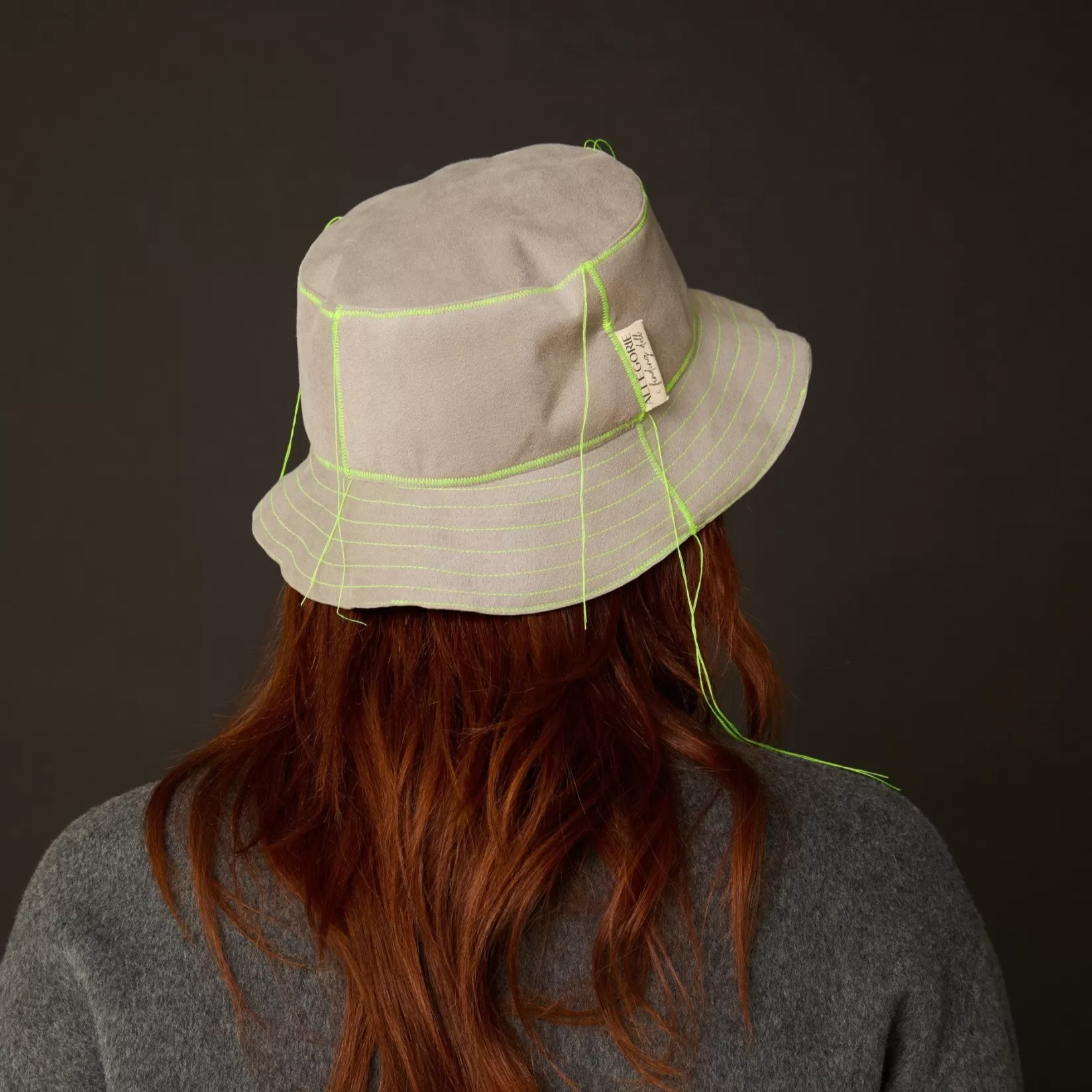 Sale Allégorie A x F: Color-Blocked Bucket Hat, Misty Winter